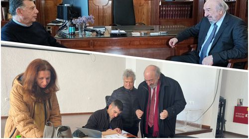 Συνάντηση Γ. Νικητιάδη με τον Δήμαρχο Κω - Στο επίκεντρο οι ζημιές στην Κέφαλο, η δημιουργία λαϊκής αγοράς παραγωγών και το λιμάνι Μαστιχαρίου