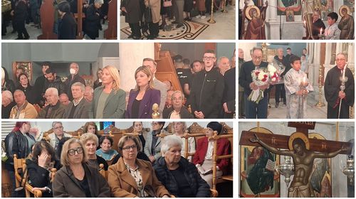 “Σήμερον κρεμάται επί ξύλου…” Συγκίνηση και κατάνυξη στην ακολουθία των Αγίων Παθών με τον Σεβασμιώτατο κ. Ναθαναήλ στον Ι.Ν. Αγίου Νικολάου Κω