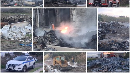 Φωτιά στο Τιγκάκι – Άμεση επέμβαση της Πυροσβεστικής