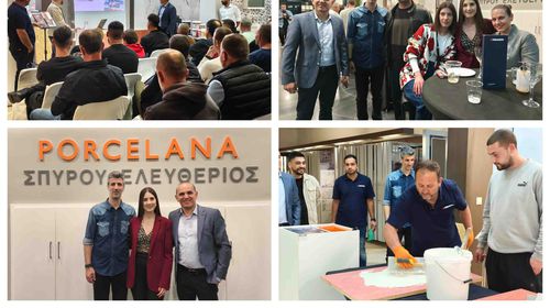 "Porcelana" Λευτέρης Σπύρου: Με μεγάλη επιτυχία η παρουσίαση νέων προϊόντων της "Thrakon"