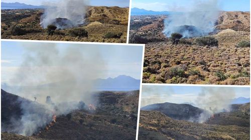 Μεγάλη κινητοποίηση για φωτιά στην Καρδάμαινα (τέθηκε υπό έλεγχο)