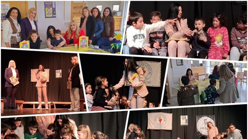 Γεμάτη από παιδικά χαμόγελα η παρουσίαση του βιβλίου της Μ. Αγγελή «Το βάζο της αντί βαρεμάρας»