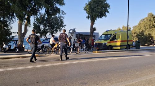 Τροχαίο στο Ψαλίδι - Στο νοσοκομείο δύο παιδιά που επέβαιναν σε ηλεκτρικό σκούτερ