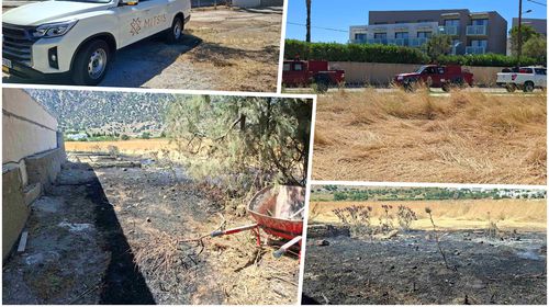 Φωτιά στην Καρδάμαινα - Άμεση επέμβαση της Πυροσβεστικής και του οχήματος πυρασφάλειας του Ομίλου Μήτση 