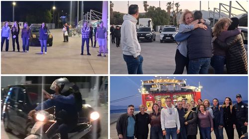 Συγκινητική αποχώρηση του Λιμενάρχη Κω I. Μάργαρη – Με σφυρίγματα πλοίων το «αντίο» στο νησί