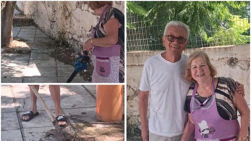 Kαίτη Αναστασίου (οδός Θεοφράστου): Απίστευτη νοοτροπία των κατοίκων να μην πετάνε τα σκουπίδια μέσα στους κάδους