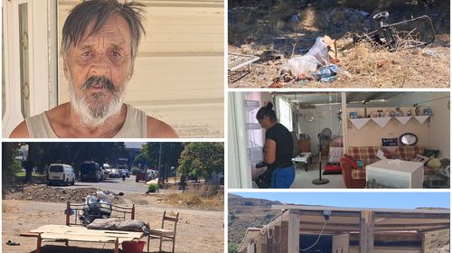 Παράπονα του κ. Δ. Βασιλείου για την διαμονή των Ρομά στον Αγ. Βασίλειο -"Δεν έχουμε ούτε νερό"