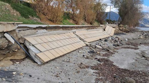 Σε κατάσταση έκτακτης ανάγκης κηρύχθηκε και η Καρδάμαινα από την κακοκαιρία 