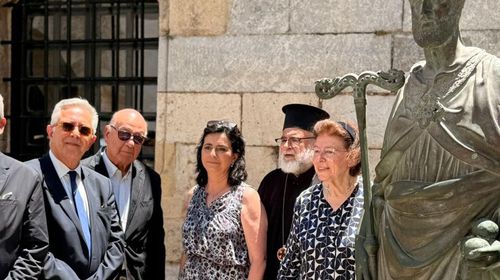 Β. Υψηλάντης: Ιδιαίτερη συγκίνηση και συμβολισμό η σημερινή επαναφορά του αγάλματος του Αγίου Νικολάου στην Πύλη του Αγίου Νικολάου Κω