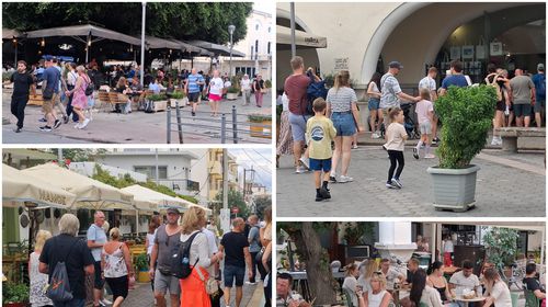 Αυξημένη η κίνηση σήμερα στο κέντρο της Κω λόγω της βροχής – Οι τουρίστες προτίμησαν τη βόλτα στην πόλη