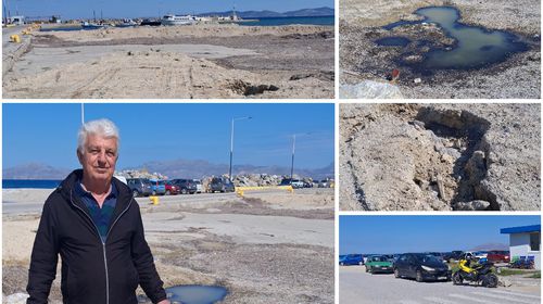 Παράπονα από τον κ. Αντώνη Γκίκα για την κατάσταση του λιμανιού στο Μαστιχάρι: Εγκατάλειψη και αδιαφορία...