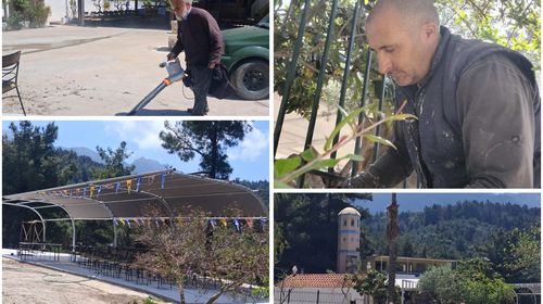 Προετοιμασίες για το μεγάλο πανηγύρι του Αγίου Γεωργίου στα Μαυροκάμπια