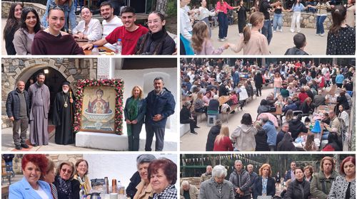 Χορός και γλέντι στο πανηγύρι της Ζωοδόχου Πηγής στα Τσουκαλαριά Κω