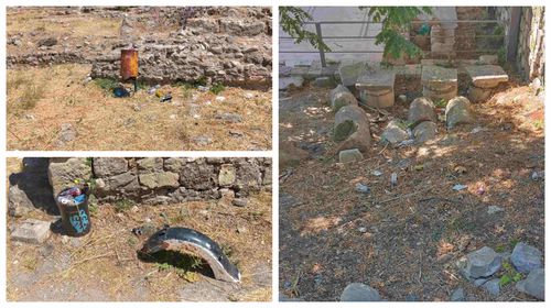 Παράπονα για την καθαριότητα στους αρχ/κους χώρους της Κω