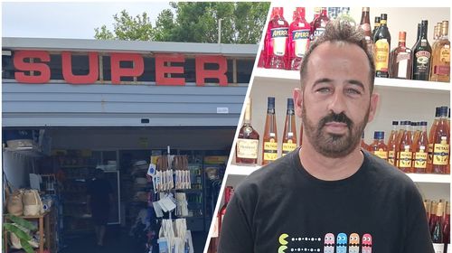 O κ. Μ. Γαρεφαλάκης (επιχ/τίας - Τιγκάκι) μιλάει για την κλοπή στο κατάστημά του