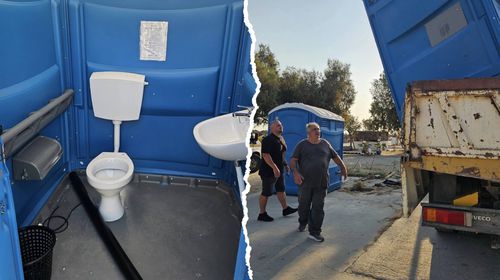 Τοποθετήθηκαν οι δημόσιες τουαλέτες στην παραλία Τιγκακίου