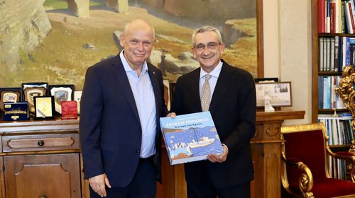  Συνάντηση του Περιφερειάρχη Γ. Χατζημάρκου με τον CEO του TUI Group Sebastian Ebel