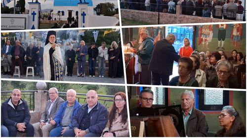 Παρουσία αρκετών πιστών ο Εσπερινός στο εξωκκλήσι του Αγίου Δημητρίου στην Κω