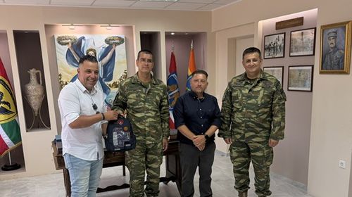 ΕΣΠΕΕΚΩ: ΕΠΙΣΚΕΨΗ ΣΤΗΝ 80 ΑΔΤΕ ΚΑΙ ΔΩΡΕΑ ΑΠΙΝΙΔΩΤΗ ΣΤΟ 80 ΤΥΕΘ (ΣΤΕΠ ΦΡΟΥΡΑΣ ΚΩ)
