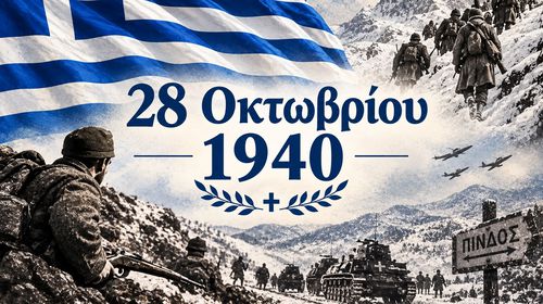 28 Οκτωβρίου 1940: Ημέρα εθνικής υπερηφάνειας και μνήμης – Χρόνια πολλά Ελλάδα!
