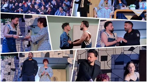 Θερμό χειροκρότημα για τη θεατρική ομάδα Πυλίου στο έργο «Μπαμπά μην ξαναπεθάνεις Παρασκευή»