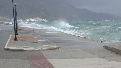 Μέχρι το βράδυ θα επιμείνει η κακοκαιρία στα Δωδεκάνησα - Μέχρι και 8-9 μποφόρ οι άνεμοι στο Αιγαίο