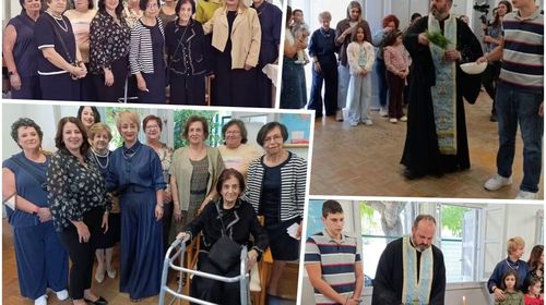 ΛΥΚΕΙΟ ΕΛΛΗΝΙΔΩΝ ΚΩ: ΑΓΙΑΣΜΟΣ ΓΙΑ ΤΗ ΝΕΑ ΧΟΡΕΥΤΙΚΗ ΧΡΟΝΙΑ