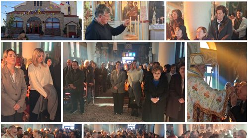 Πλήθος πιστών στον εορτασμό του Αγ. Αθανασίου στο Πλατάνι