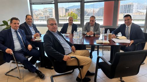 Συνάντηση του Δ.Σ. της ΕΙΕΤ με τον Γενικό Γραμματέα Επικοινωνίας - Ενημέρωσης