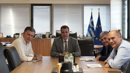 Συνάντηση του Δημάρχου Κω στο Υπ. Μετανάστευσης: Επιπλέον 2,5 εκατ. ευρώ για το έργο στο Καμάρι Κεφάλου