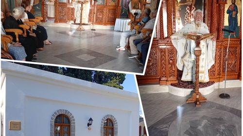 Κυριακή στην Ιερά Μονή Αγίου Νεκταρίου Κω