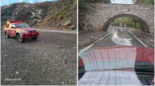 Πολιτική Προστασία Δήμου Κω: Σε επιφυλακή κατά τη διάρκεια των έντονων φαινομένων