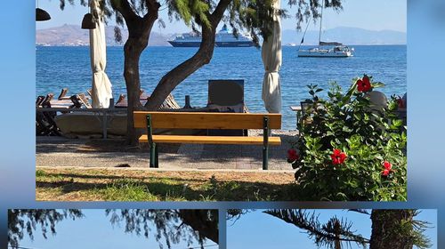 Π. Πετρής: Νέα παγκάκια στη Β. Γεωργίου με θέα τραπεζοκαθίσματα 