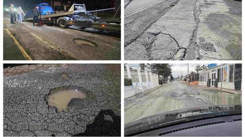 Ν. Γιάννου (Κέφαλος): Αυτοκίνητο έπεσε σε μία από τις τεράστιες λακκούβες – Ευτυχώς αυτή την φορά δεν είχαμε θύματα… Η Κέφαλος αξίζει της ανάλογης προσοχής