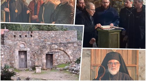 Με κατάνυξη ο εσπερινός στην Παναγιά Καστριανή στο Παλιό Πυλί