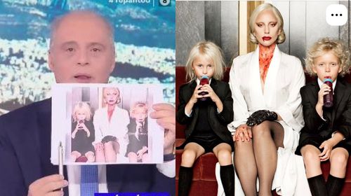 Κ. Βελόπουλους: Παρουσίασε φωτογραφία της Lady Gaga από σίριαλ ως «υλικό» του φακέλου Επστάιν (vid)