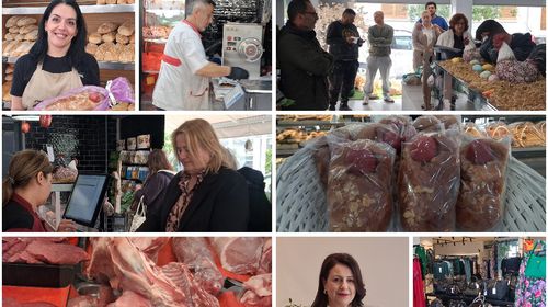 Αυξημένη η κίνηση στην αγορά της Κω το Μ. Σάββατο