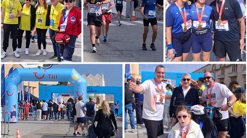 Ο Περ/ρχης Γ. Χατζημάρκος έδωσε το σύνθημα για τον 11ο TUI Rhodes Marathon