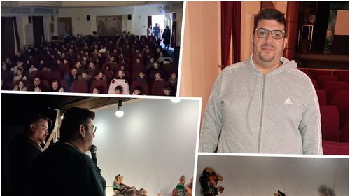 Η ΠΑΡΑΣΤΑΣΗ "Ο ΚΑΡΑΓΚΙΟΖΗΣ ΓΙΑΤΡΟΣ" ΣΤΗΝ ΚΩ