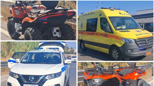Τροχαίο με ανατροπή «γουρούνας» στον επαρχιακό – Τραυματίστηκε ανήλικος