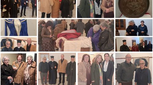 Με συγκίνηση τα εγκαίνια της έκθεσης "Προίκες Αλικαρνασσού" στο Χάνι 