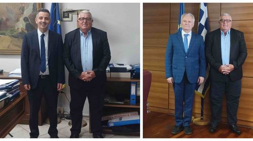 Σειρά επαφών του Αντιπεριφερειάρχη Φιλήμονα Ζαννετίδη στην Αθήνα για κρίσιμα ζητήματα του πρωτογενούς τομέα 