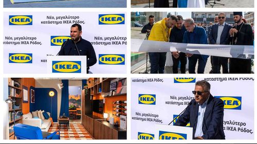 Νέο, μεγαλύτερο κατάστημα IKEA στη Ρόδο: Αναβαθμισμένη εμπειρία αγορών στο νησί