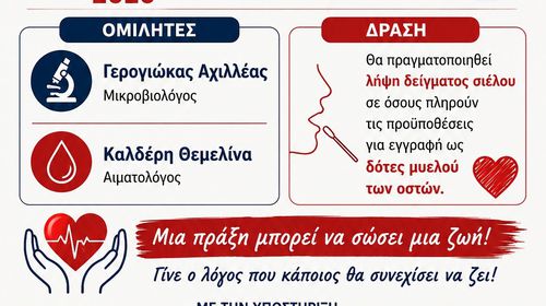 Ενημερωτική εκδήλωση για την Εθελοντική Αιμοδοσία και τη Δωρεά Μυελού των Οστών στο ΕΠΑΛ Κω