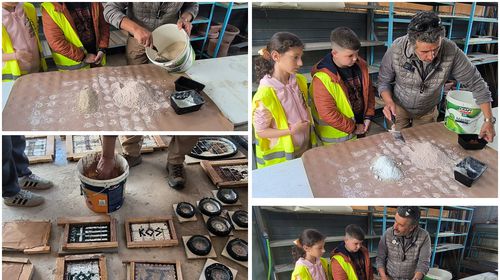 Επίσκεψη του 6ου Δημ. Σχολείου Κω στο Εργαστήρι Ψηφιδωτών 