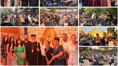 Με μεγάλη προσέλευση ο εορτασμός του Οσίου Δαυίδ στην Αντιμάχεια