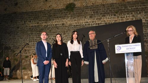 Xoρηγήθηκαν τρεις υποτροφίες στη μνήμη του Διδάκτορα Αλκιβιάδη Μ. Χατζηνικολάου από το Πανεπιστήμιο Αιγαίου  