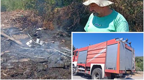Φωτιά στο Πλατάνι: "Θα καιγόμασταν όπως στο Μάτι" λέει κάτοικος 