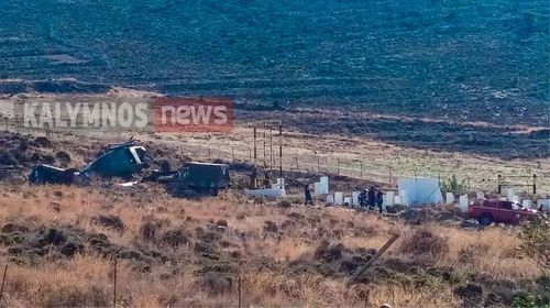 "Βαριά προσγείωση" στρατιωτικού ελικοπτέρου στην Κάλυμνο - Σώοι οι επιβαίνοντες (ανάμεσά τους και ο Ταξίαρχος Κω)