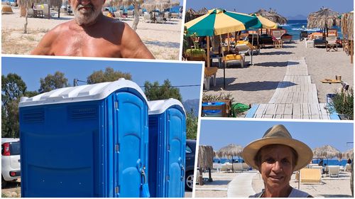 Ικανοποίηση στο Τιγκάκι για την τοποθέτηση των δημόσιων χημικών τουαλετών